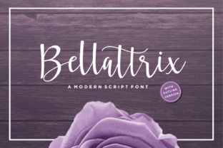 Bellattrix Font Review: A Modern Script Typeface for Designers
