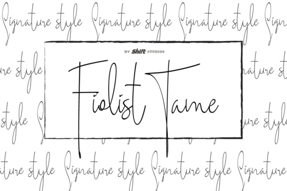 Fiolist Tame: A Handwritten Script Font for Real Branding Work