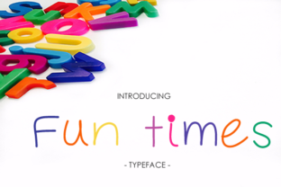 Fun TImes Font Brings Whimsy to Handmade Products and Printables