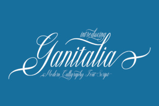 Ganitalia Script Font: A Hands-On Review for Brand Designers