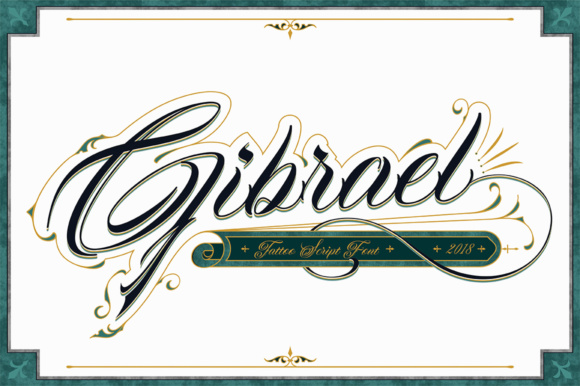 Gibrael: A Refined Calligraphy Font for Editorial Design and Publishing