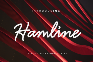 Hamline: A Script Font Built for Real Design Work