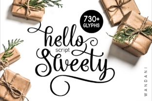 Hello Sweety: An Elegant Script Font for Editorial Charm