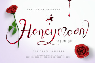 Honey Moon Midnight: A Handlettered Font for Business Owners