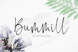 How Bummill Script Font Elevates Small Business Branding