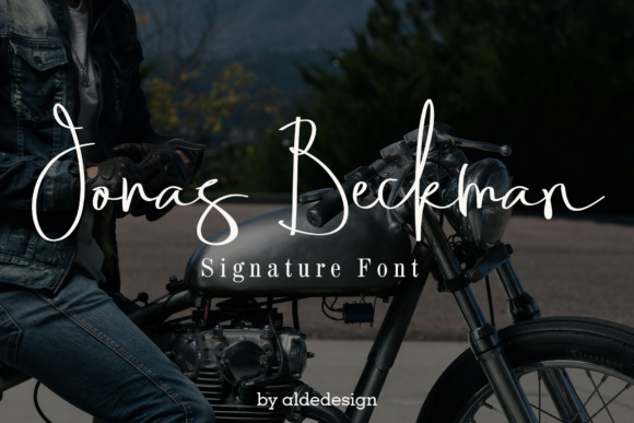 Jonas Beckman: A Script Font That Works in Real Campaigns