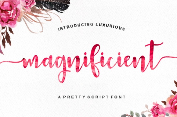 Magnificient Typeface: A Font for Editorial Storytelling