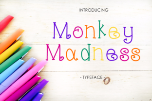 Monkey Madness: A Handwritten Display Font for Editorial Design and Content Branding