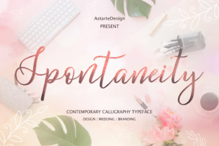 Spontaneity Script Font: A Graceful Typeface for Polished Small Business Branding
