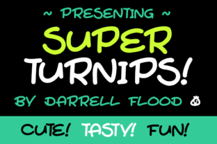 Super Turnips Font Brings Hand-Drawn Charm to Campaign Visuals