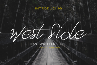 West Side Script Font for Modern Web Design